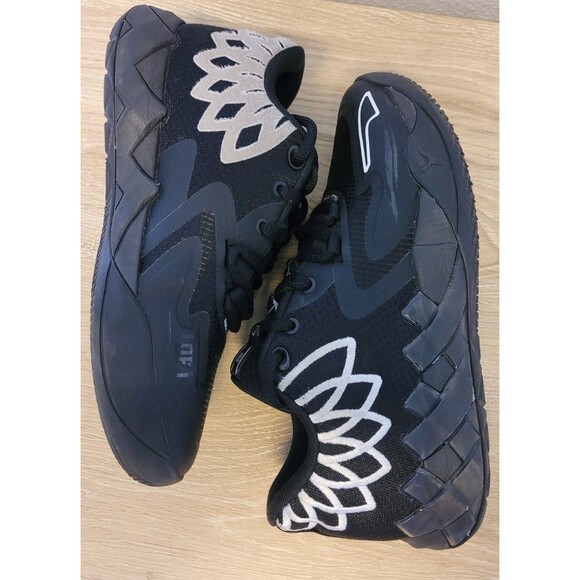 PUMA MB1 MB.01 Lo Low Team Color Black White LaMelo Ball Men Sz 5 6.5W 377368-12 main image 4